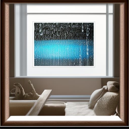 Abstract Diamond Painting with Frosted Lights