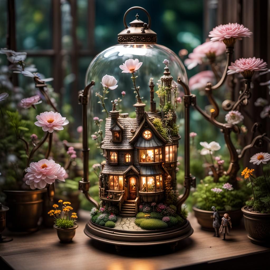 Whimsical Miniature Scene
