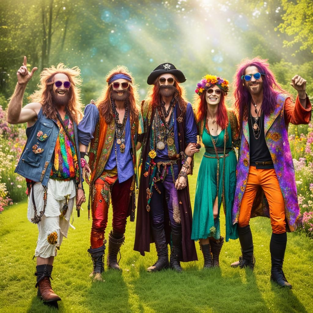 Psychedelic Shaman Party in Spring Garden