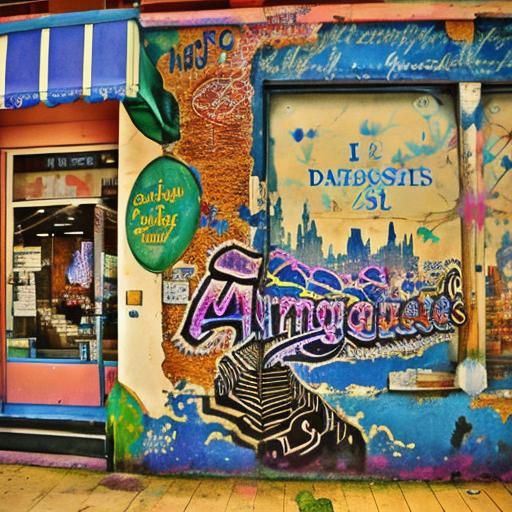 Photorealistic Street Graffiti Art