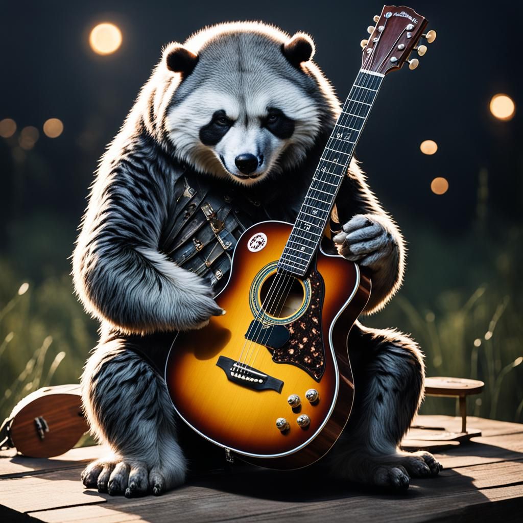 Ant Sings and Plays Guitar with Beetle