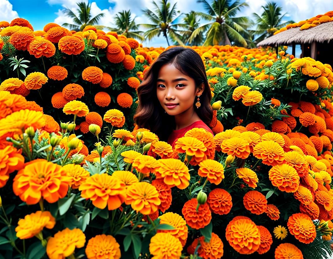 Maldives Marigolds: A Movie Star's Paradise