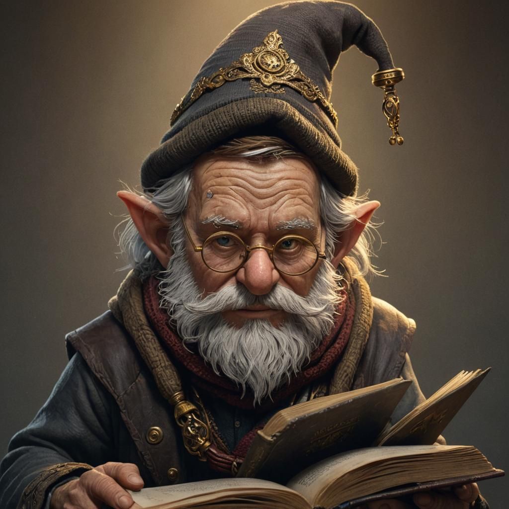 Grizzled Gruff Gnome Clockwork Sorcerer