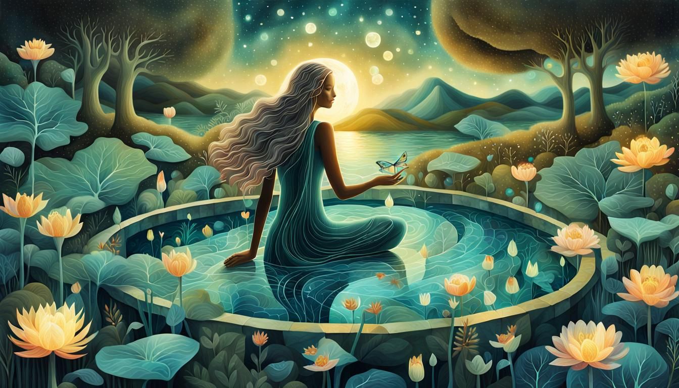 Cyberpunk-Inspired Digital Art of Glowing Human Connection