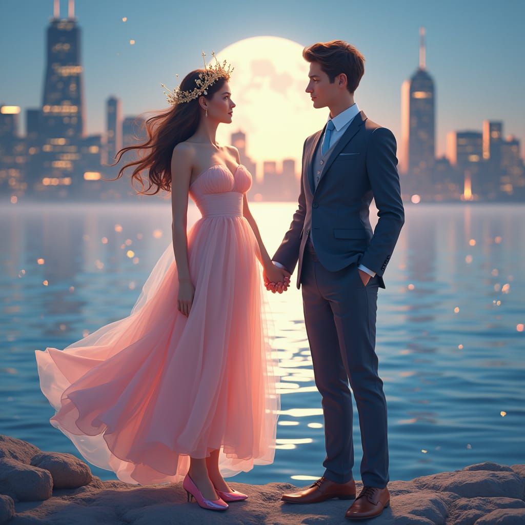 Dreamy Fairytale Romance Blends Chicago and New York