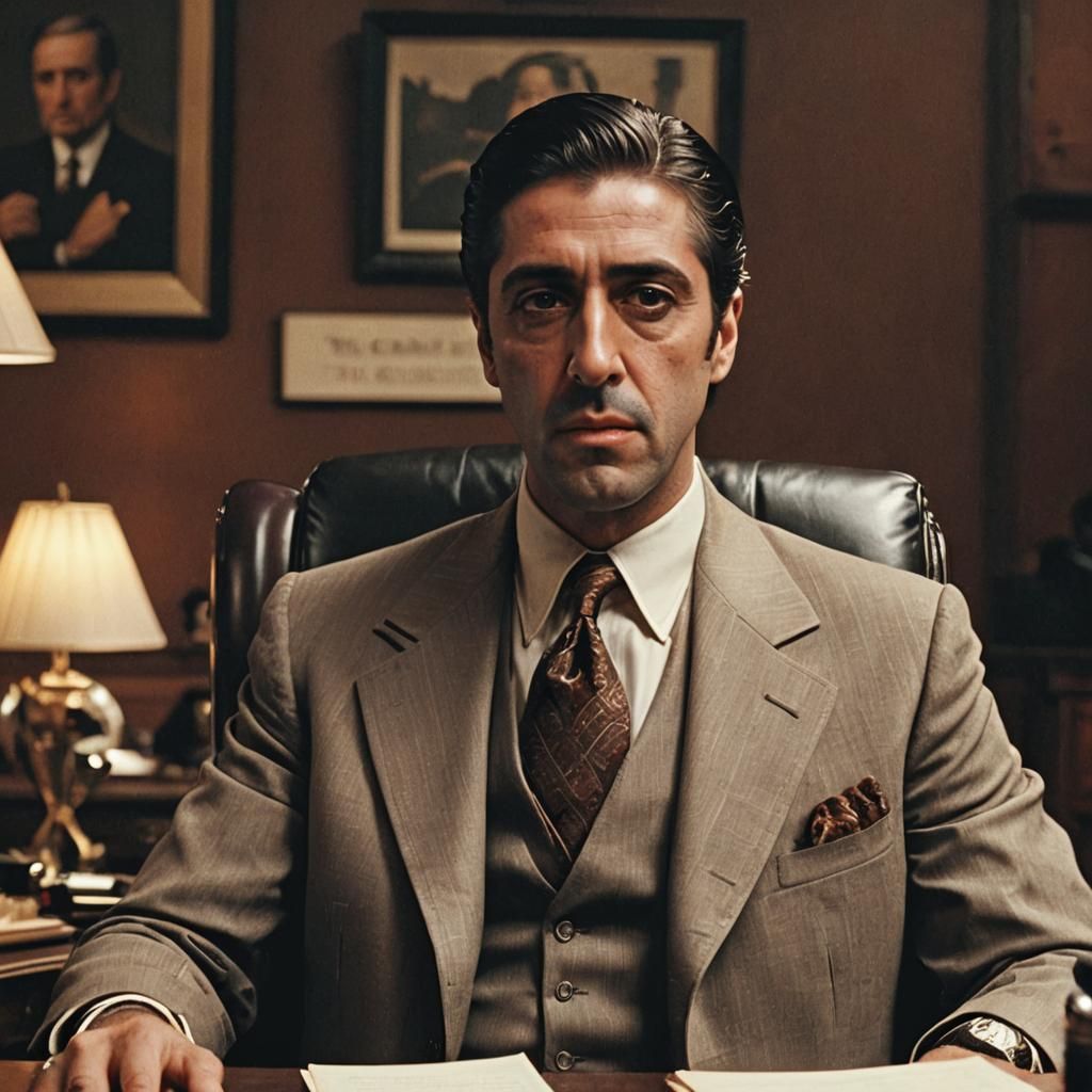 Michael Corleone in Office: 1970s Film Style