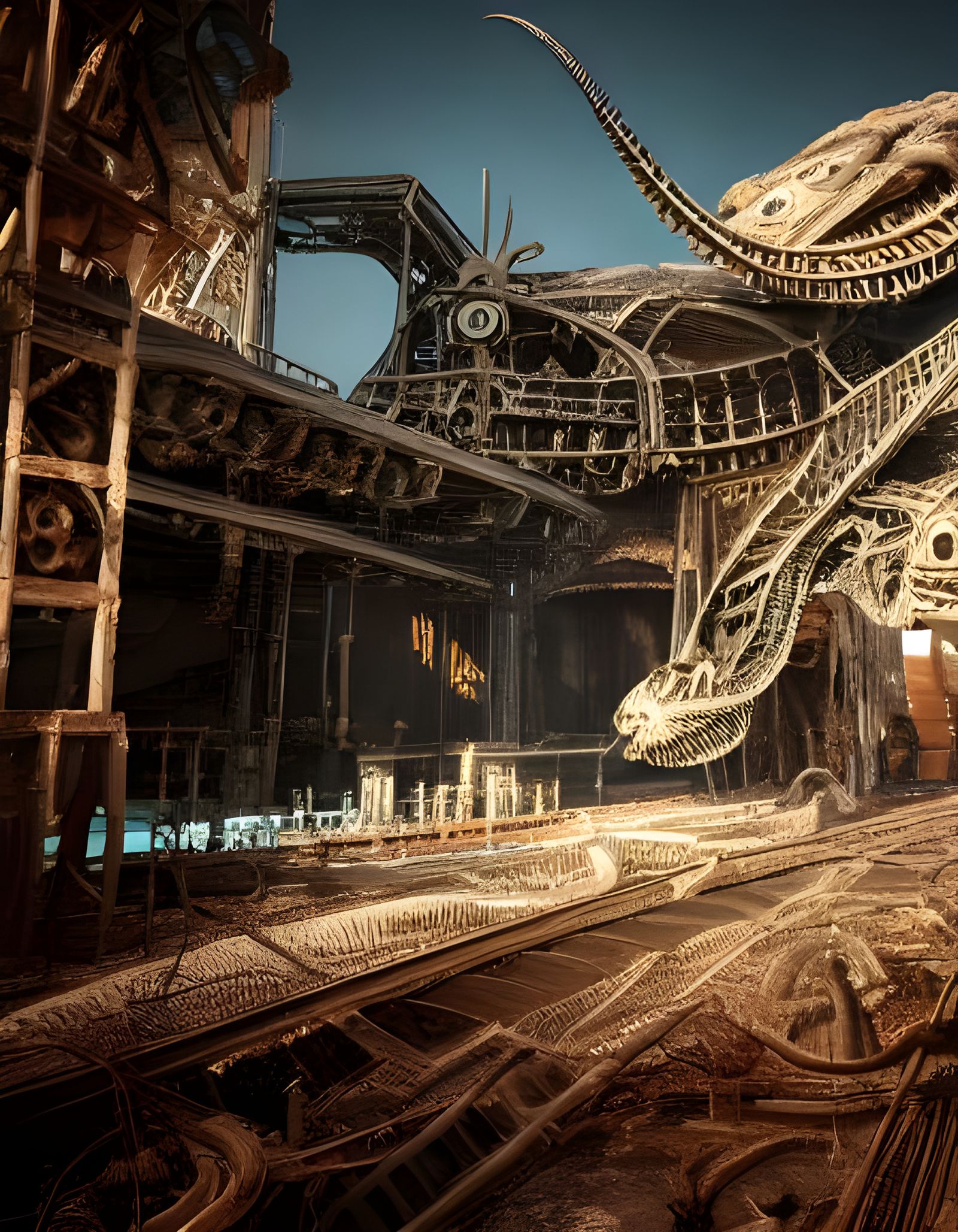 POST-APOCALYPSE SURREAL FANTASY ART