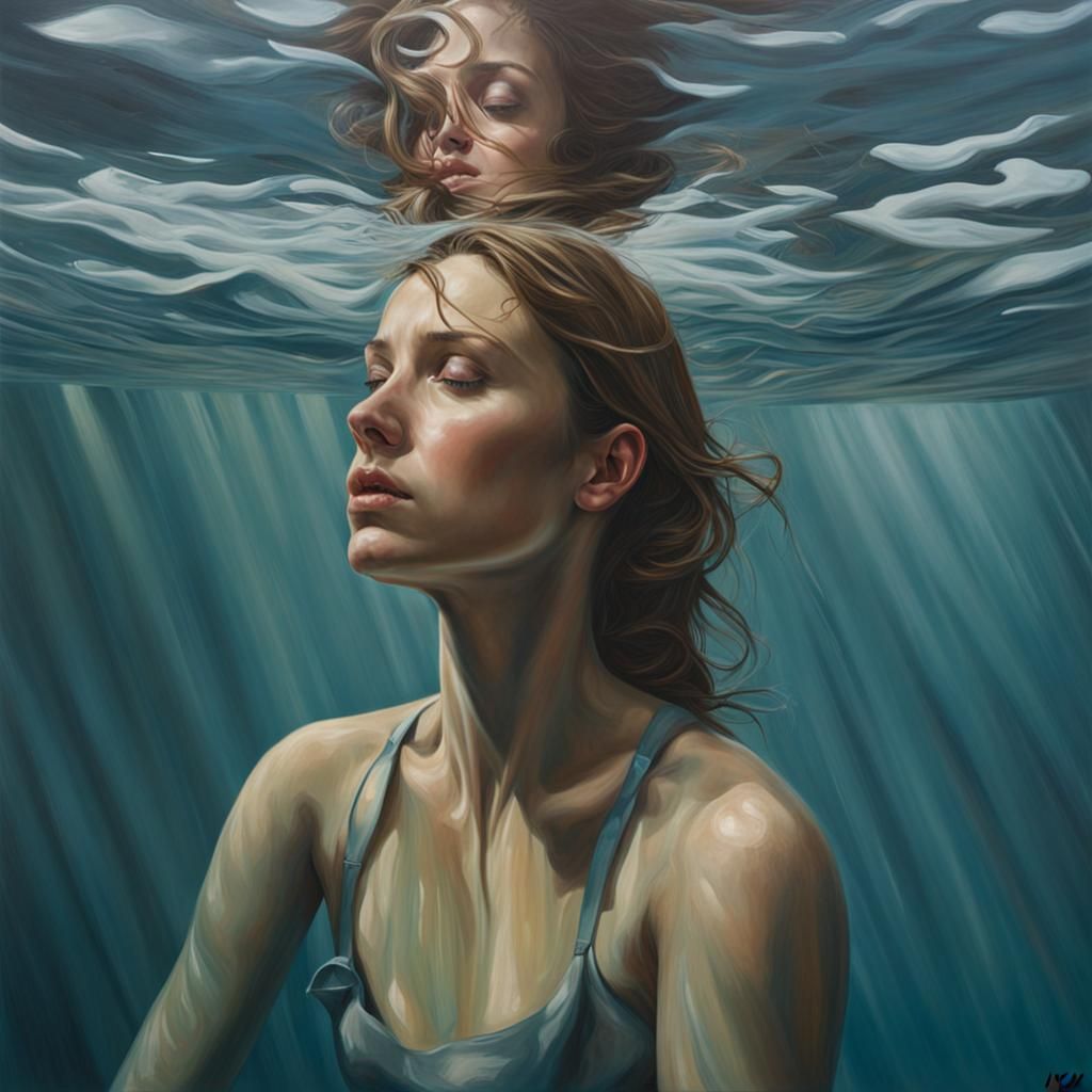 Hyperrealistic Female Portrait in Wessmark Style