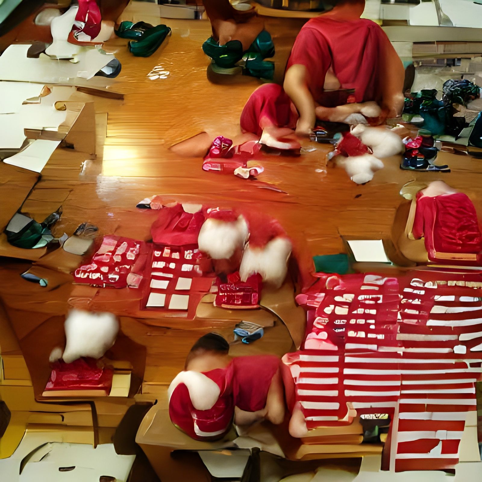 Santa's Sweatshop: A Dark Christmas Parody