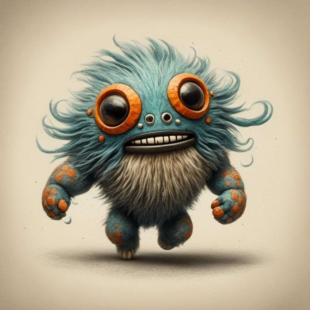 Dolls and Furry Creatures in Unique Style