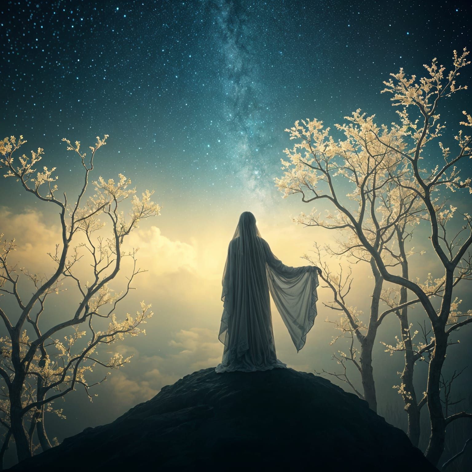 Dreamlike Surreal Image with Intricate Details