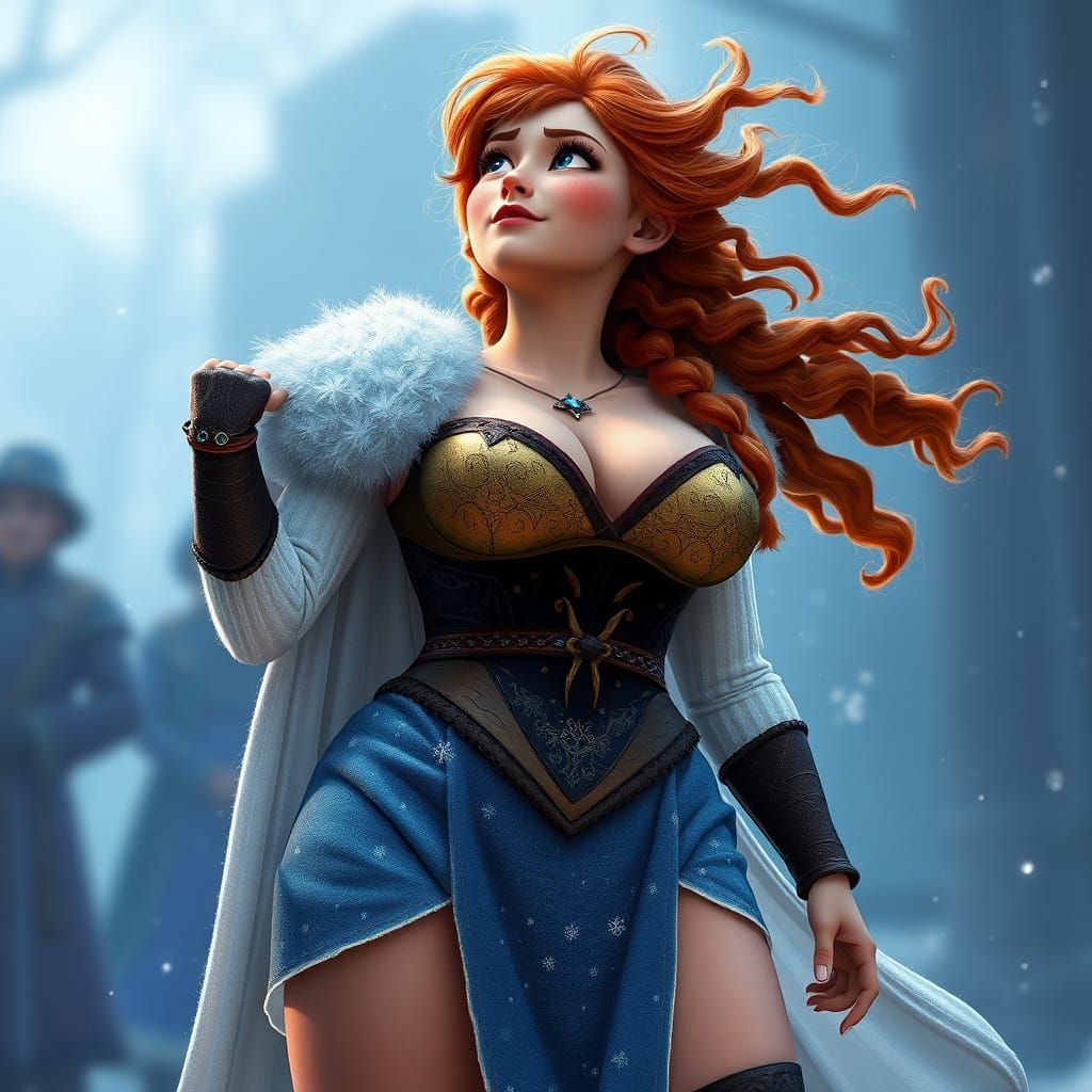 Anna, the Fearless Warrior, Revealed in All Her Glory