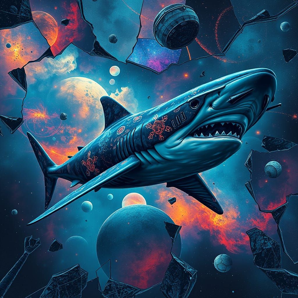 Whale Shark in Shattered Mirror Nebula