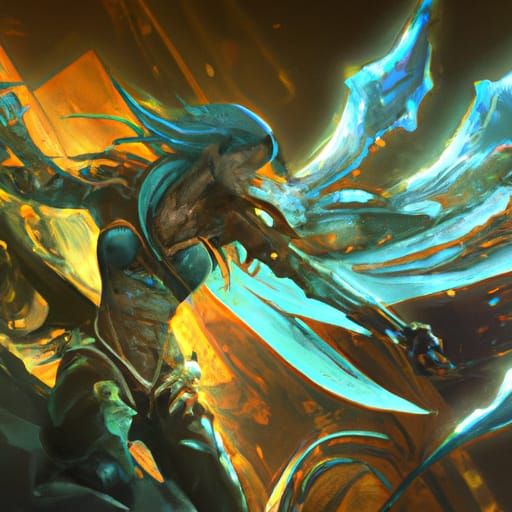 Erlkönig: Hyperdetailed Concept Art in Art Nouveau Style