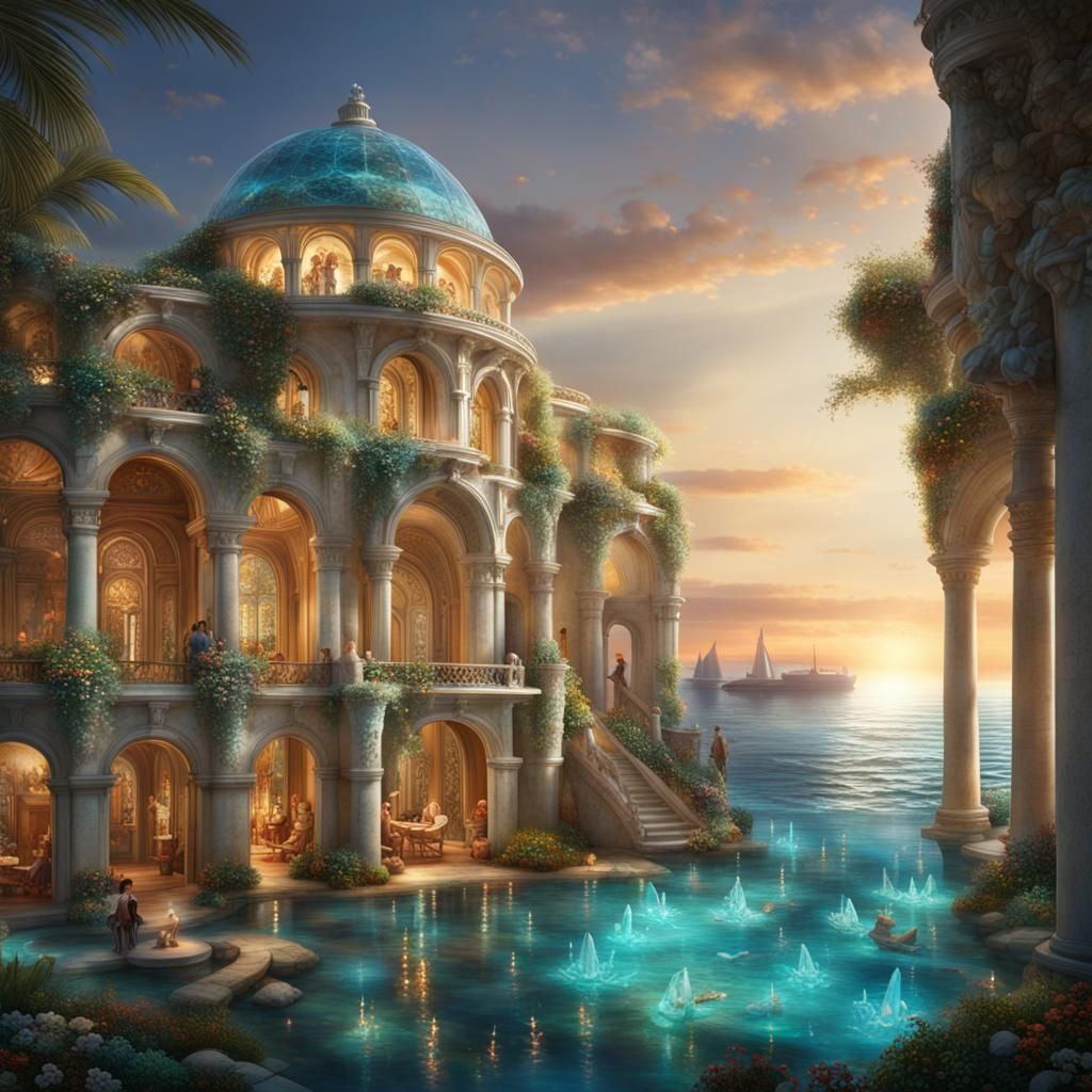 Atlantis Serenis: A Glistening Coastal Haven