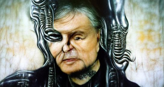 Surreal Biomechanical Alien Landscape