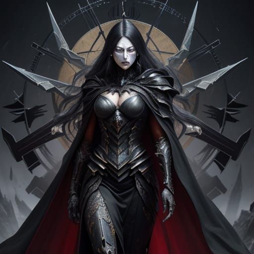 Majestic Armored Construct with Clockwork and Crystal Detail...