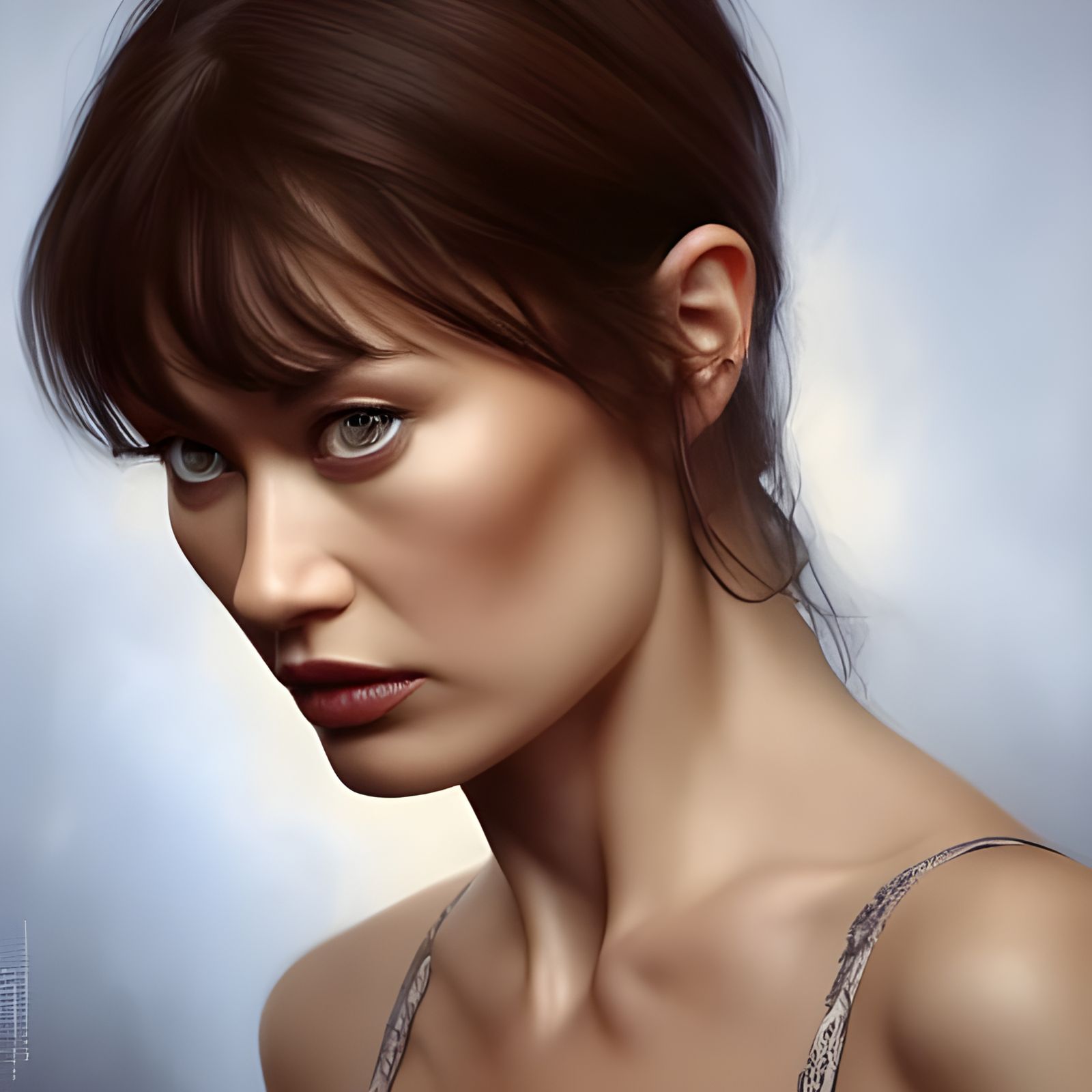 Olga Kurylenko - CINENJAMBRE AI Art Collection