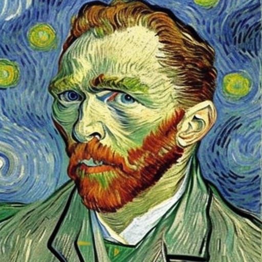 Van Gogh Style Impressionist Art