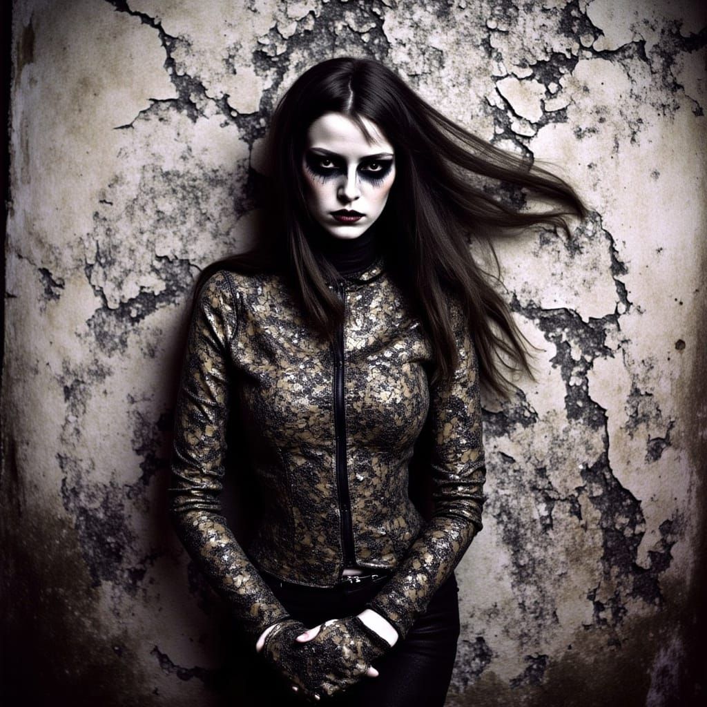 Cyberpunk Marionette in Flux