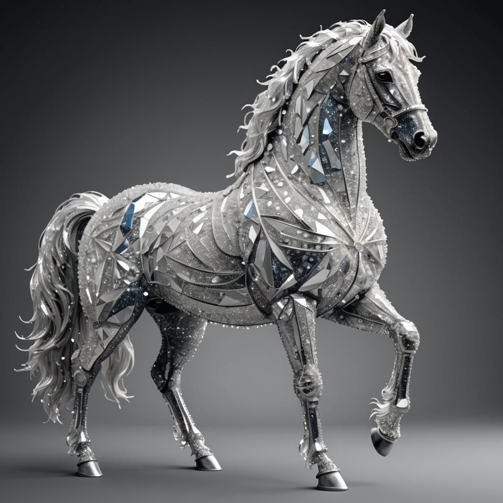 Crystal horse
