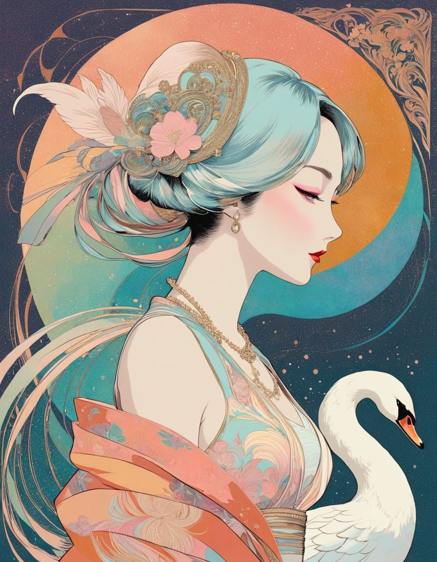 overlapping, beguiling, animanga