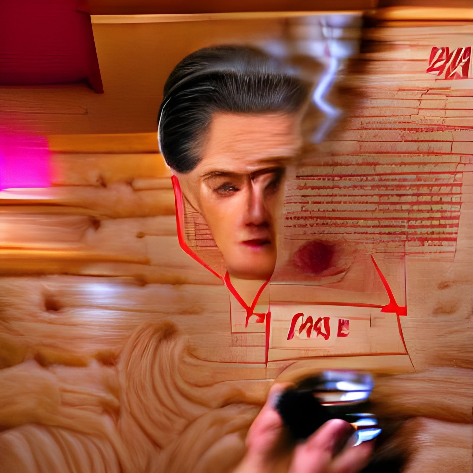 Sinister Dale Cooper in Twin Peaks, 8K Detail