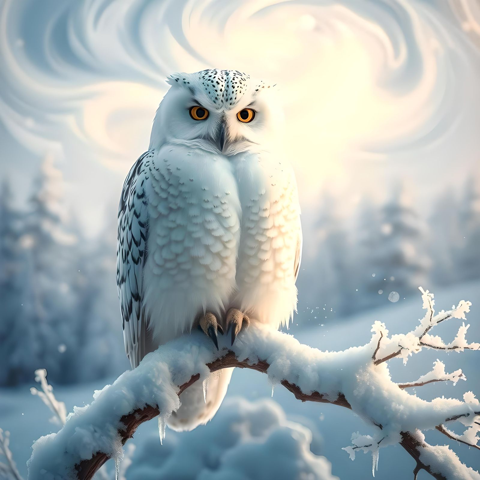 My prompts:  fractual abstract artwork of a  beautiful majes...