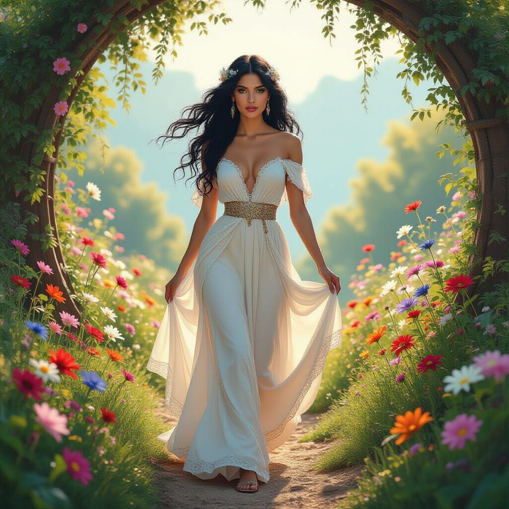 La Diosa del Jardín