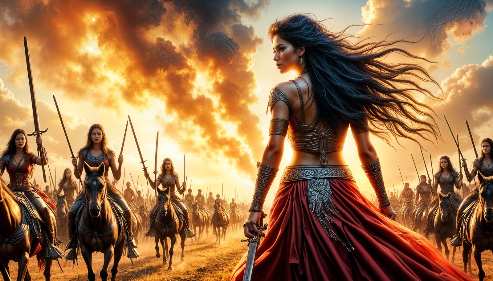 Warrior Queen on the Pontus Steppes in Ancient Greece
