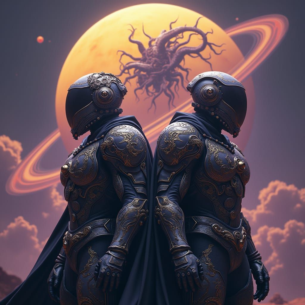 Heroes Stand Tall Against Elder Gods in Dark Fantasy Saturni...