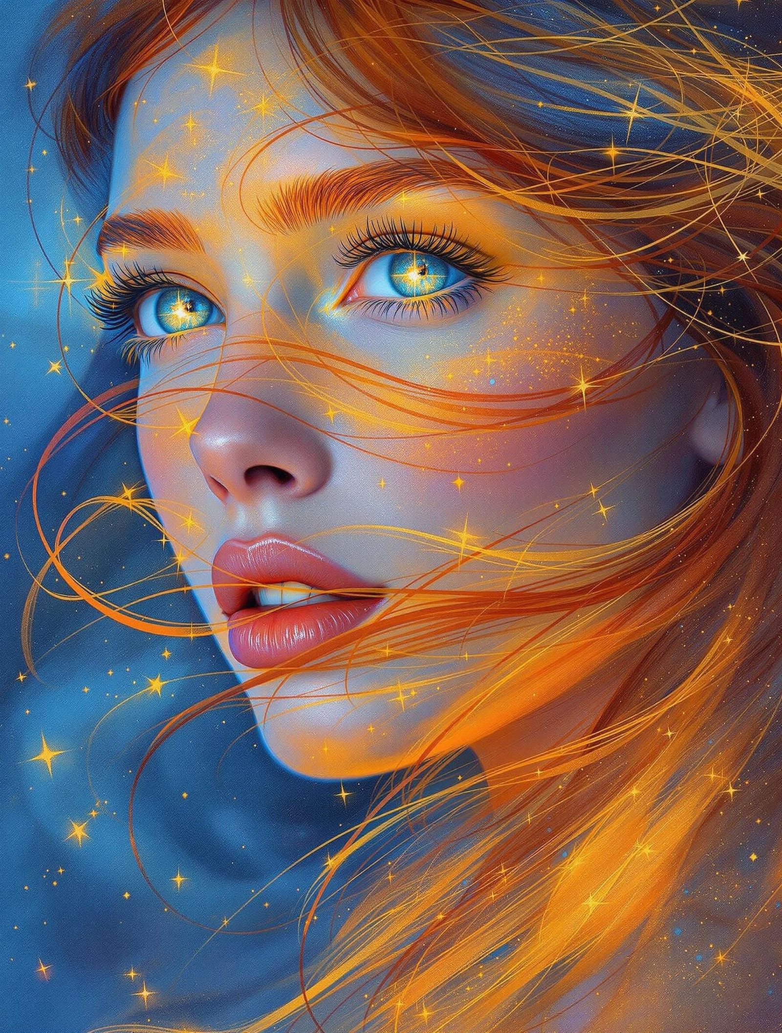 Whispering Constellation Goddess