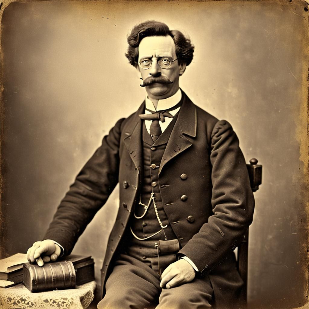 Ned Flanders in 19th Century Photograph