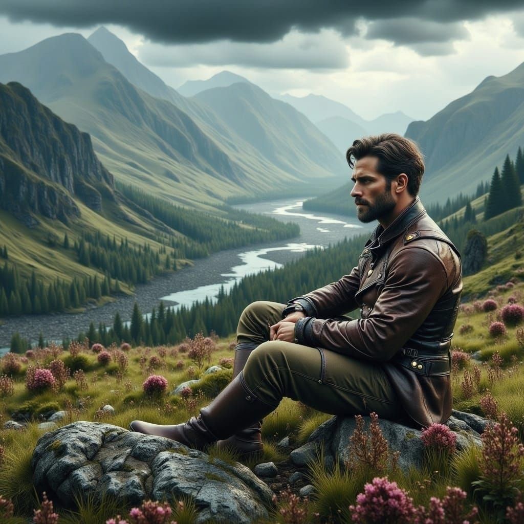 Henry Cavill Sits Amidst Ireland's Moors in a Fantastical La...