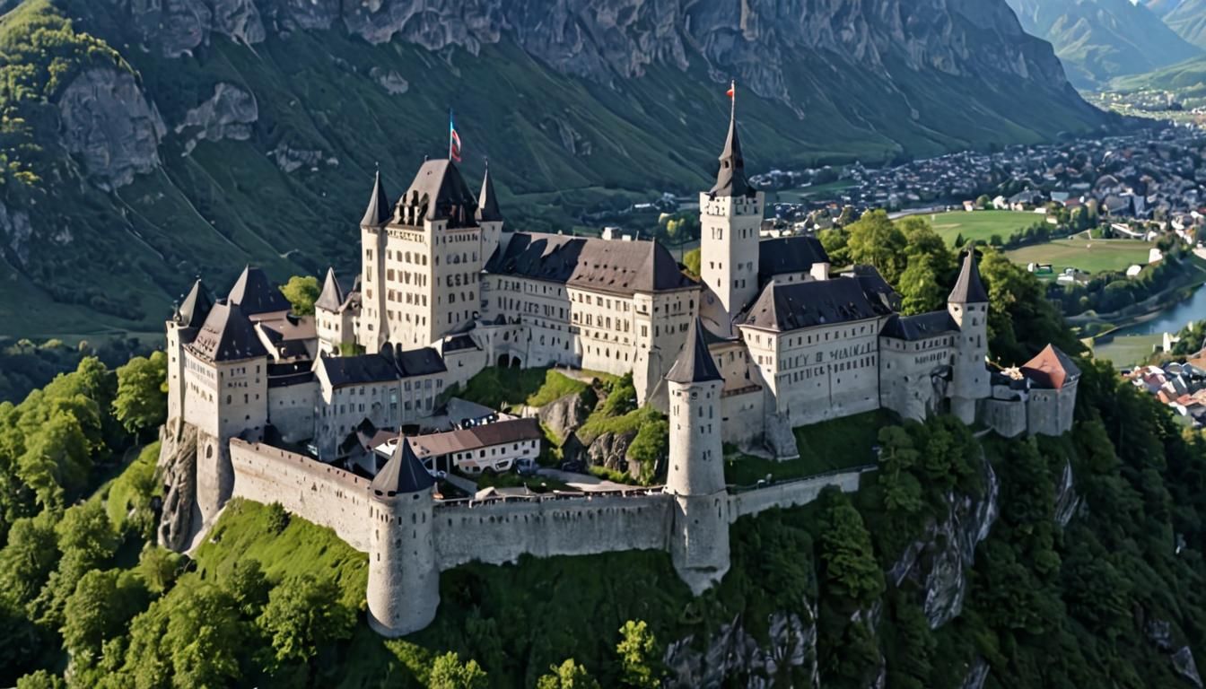 Hyperdetailed Image of Liechtenstein Monarchy