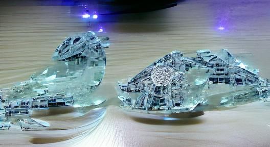Crystal Millennium Falcon