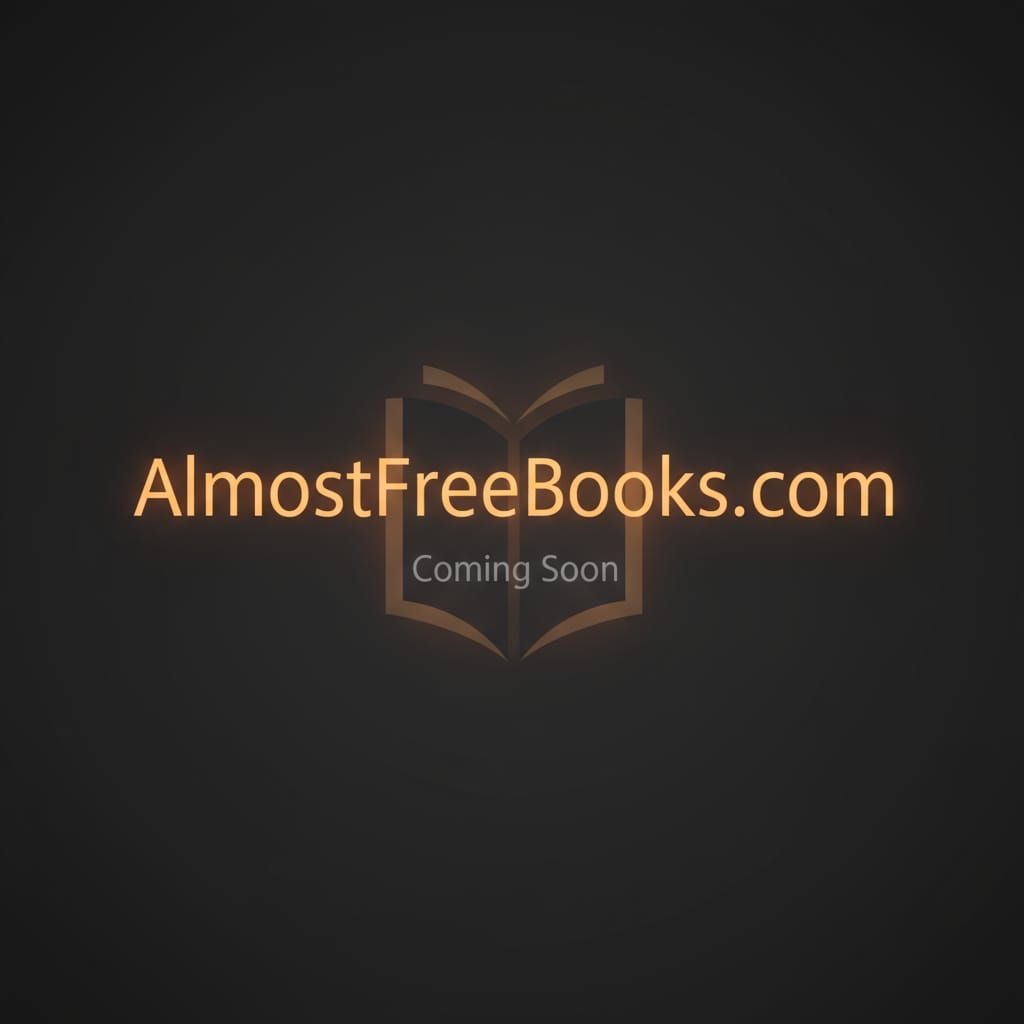 AlmostFreeBooks.com Coming Soon Minimalist Digital Art