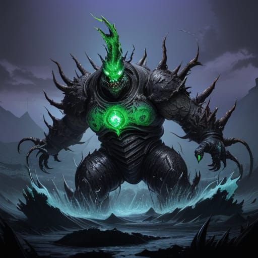 Toxic Spider-Dragon Hybrid: An Abomination of Design