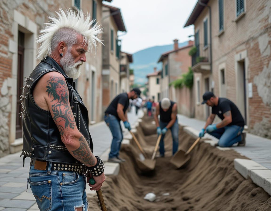 Punks Not Dead   (umarell edition)