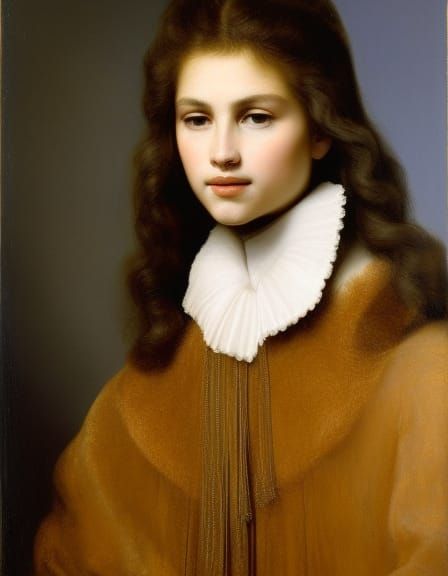 Portrait in Rembrandt Style