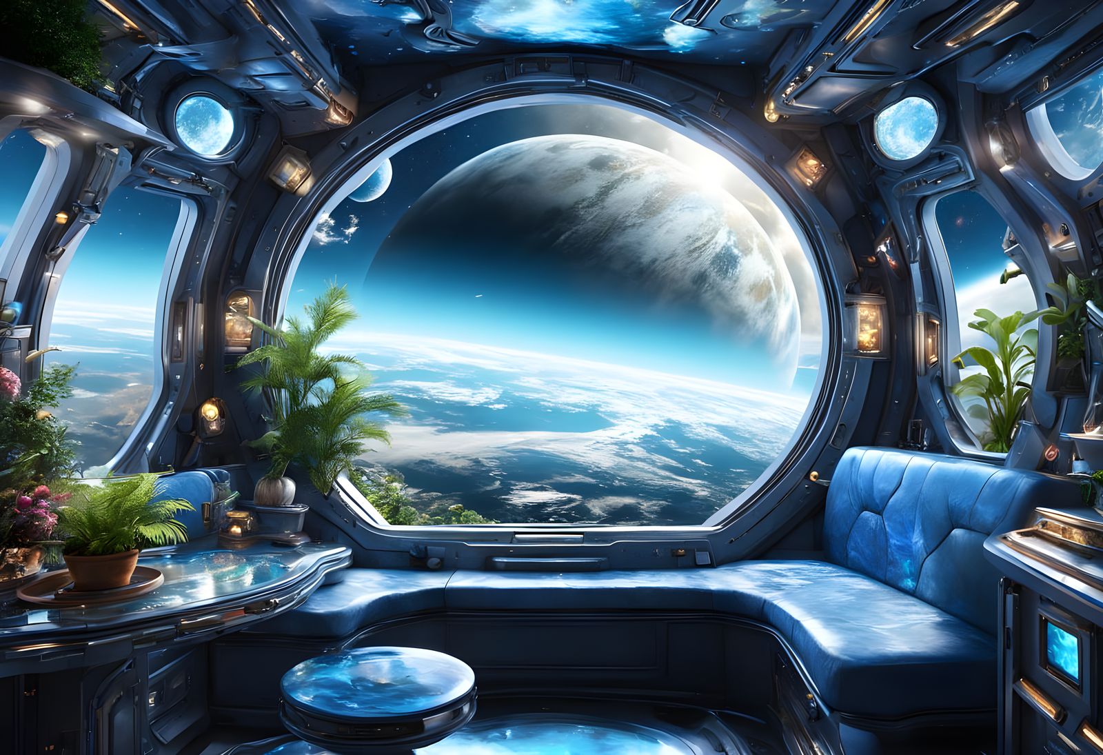 Neptune: A Celestial Oasis in Starlight