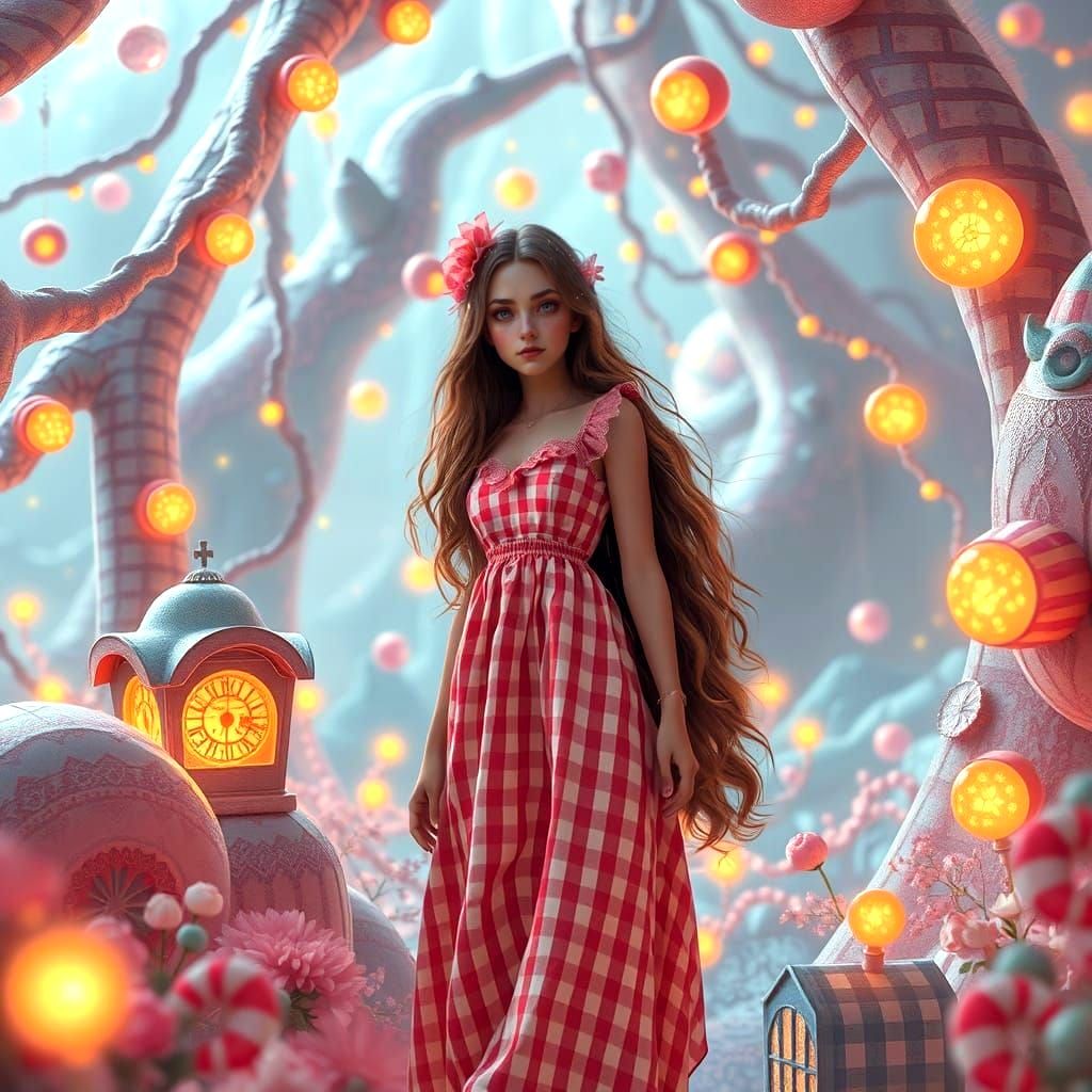 The gingham princess