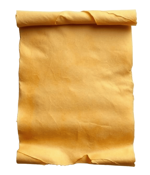 Antique Parchment Scroll in Photorealistic Detail