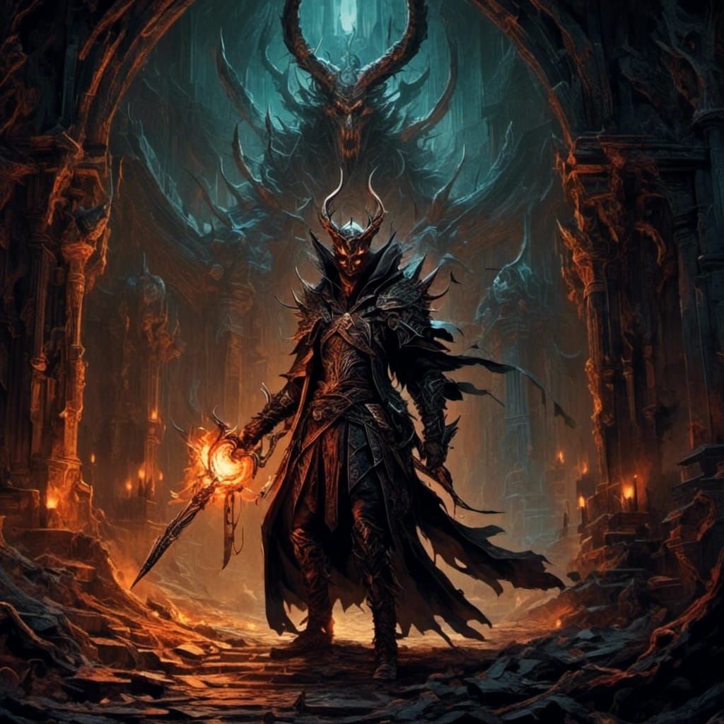 Diablo Warrior Demon