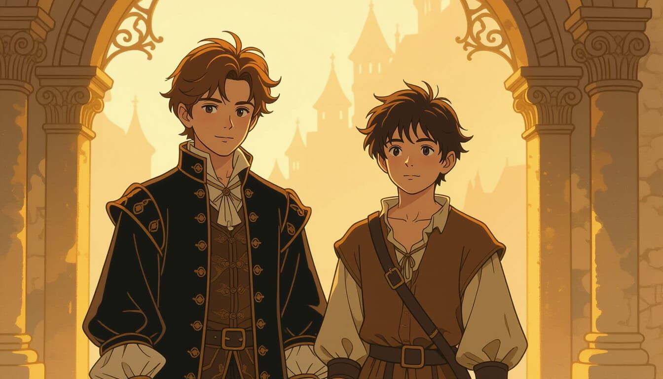 Prince and Pauper in Renaissance Setting