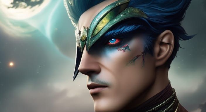 Sci-Fi Character in Spaceship, Norman Rockwell Style