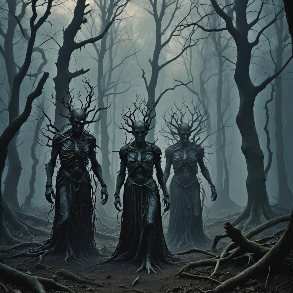 Souls of the Damned in Dark Forest, Cinematic
