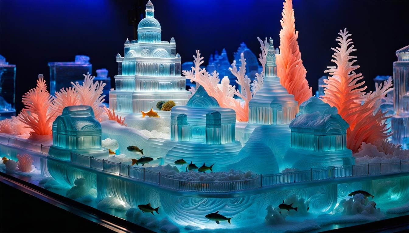 Underwater Ice City..