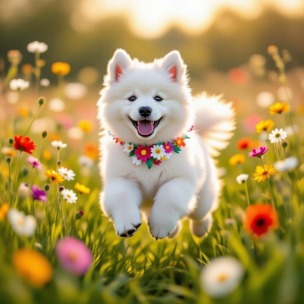 Samoyed puppy