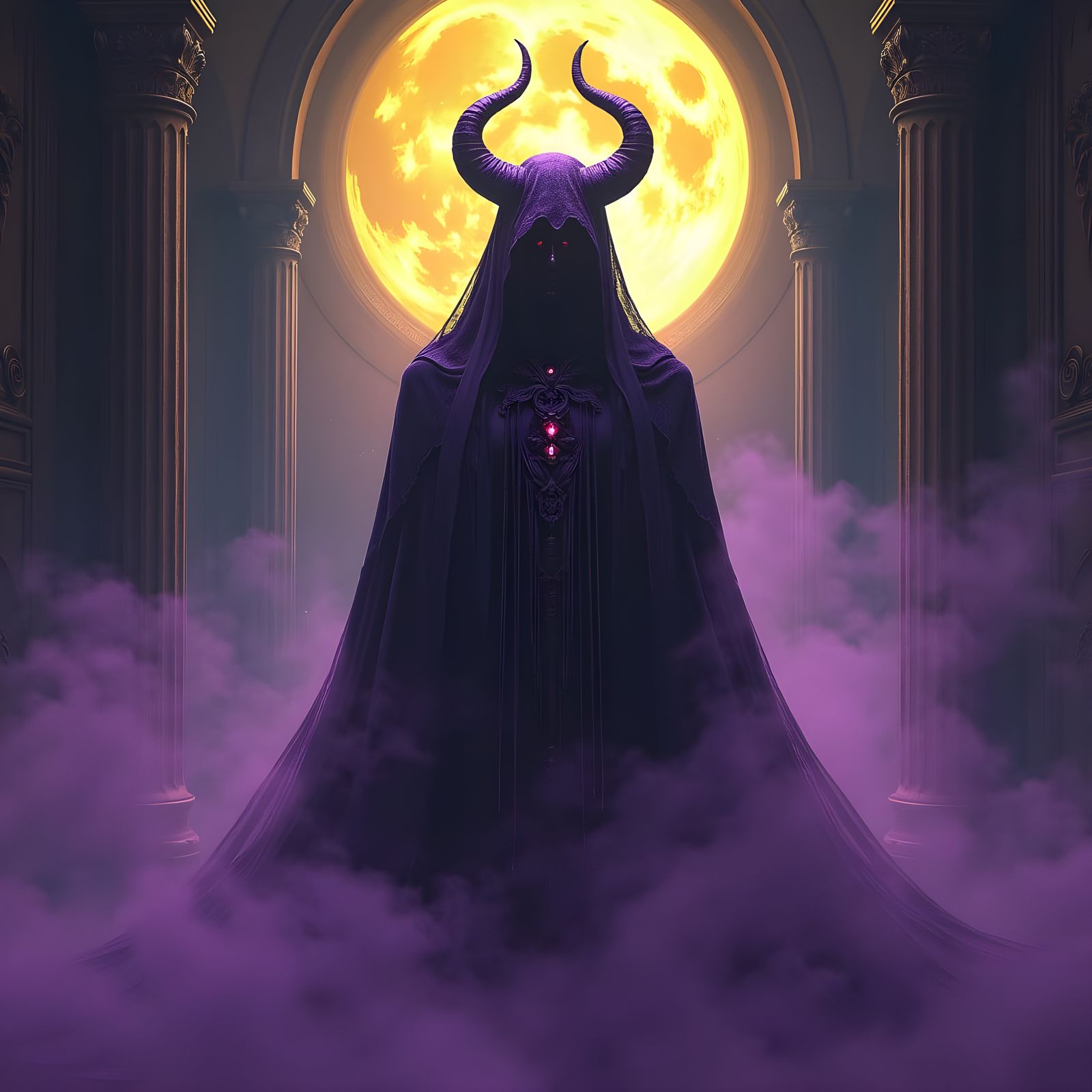 Dark Fantasy Gothic Concept Art in 8k Resolution